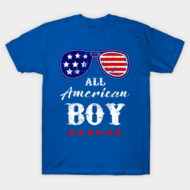 All American Boy Sunglasses T-Shirt by Scar